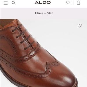 Men’s lace-up Aldo dress shoes and